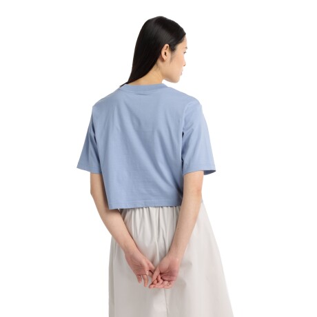 Remera New Balance de Dama - Heritage Relaxed - WT51530DUS BLUE