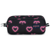 Cartuchera Large Accessory Pouch Happy Hearts Black