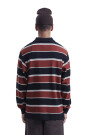 L/S Malone Rugby Shirt Terracota