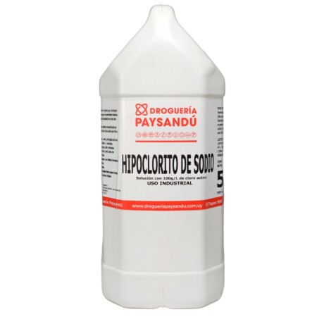 Hipoclorito de Sodio 5 L
