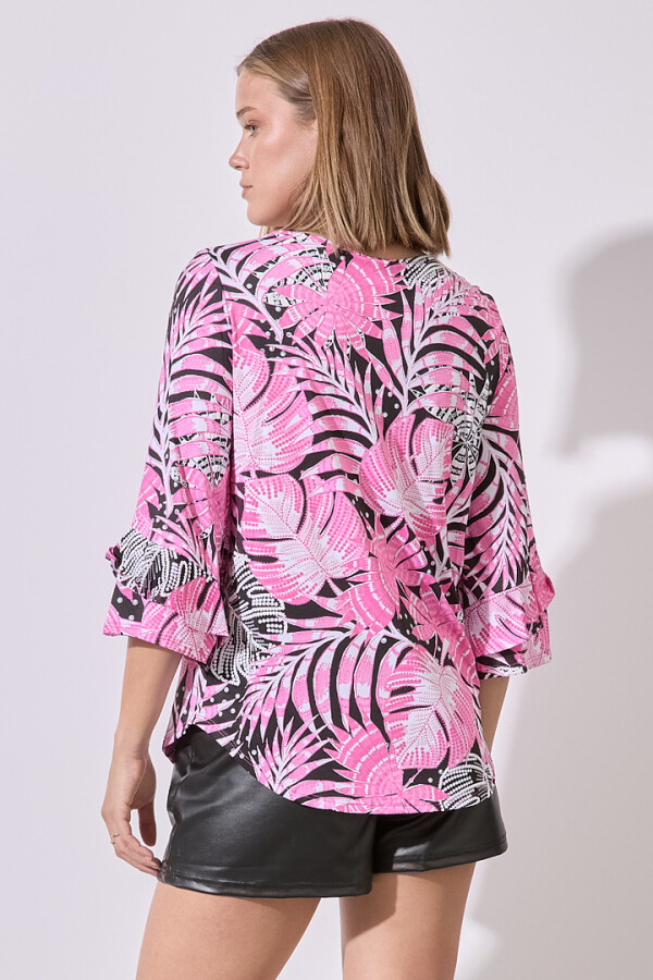 Blusa Print ROSA/MULTI