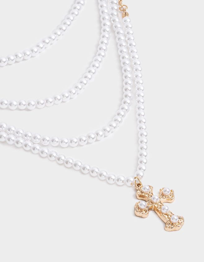 Collares Cortos Religioso Cortos - Dorado