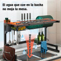 Escurridor de Platos Vasos Cubiertos Copas Sobre Pileta 85 CM Escurridor de Platos Vasos Cubiertos Copas Sobre Pileta 85 CM