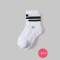 Medias The Everyday Quarter Crew Sock Unisex Classic White/black Stripe