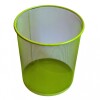 PAPELERA ALAMBRE COLOR VERDE
