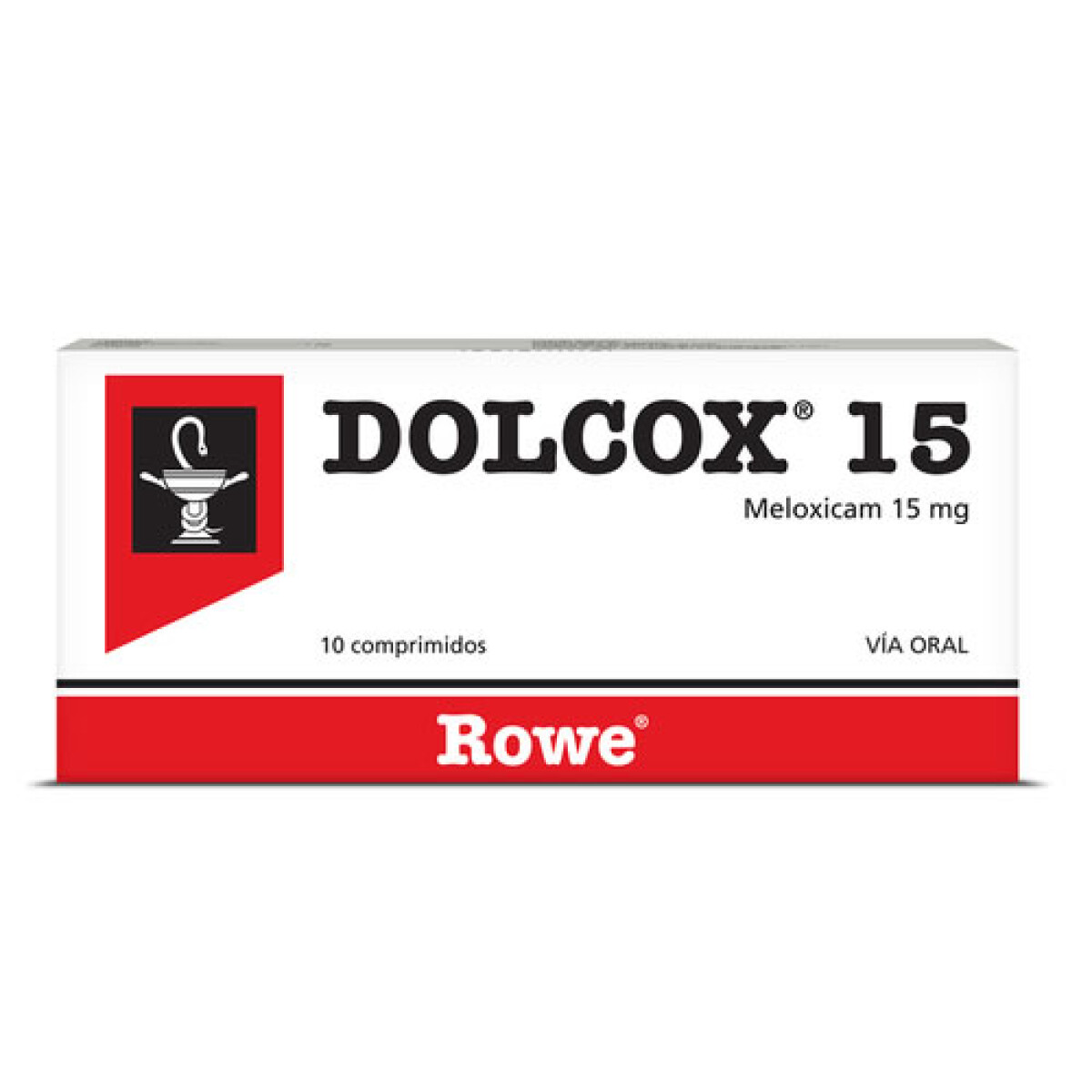 DOLCOX 15 MG 10 COMP 