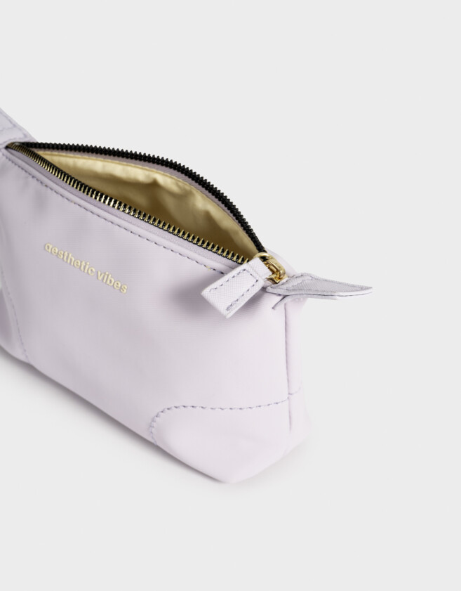 Porta Cosméticos Sport Porta Cosméticos "aesthetic Vibes" - Violeta Lila