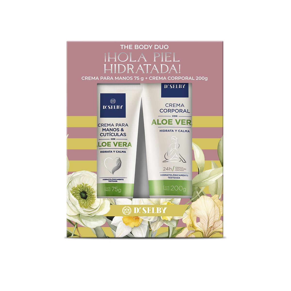DR SELBY ALOE(CREMA CORP+MANOS) ESTUCHE 
