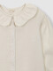 Blusa Nido De Abeja Blanco Roto