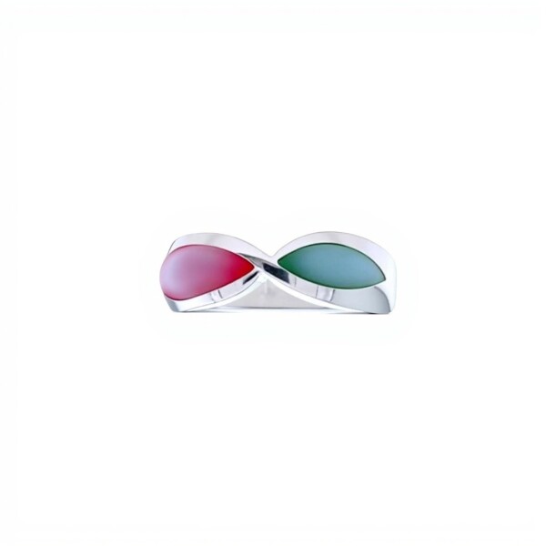 Anillo Gotas-Plata 925-Nacar pastel-AN4567 conpiedra