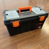 Caja De Herramientas Tactix plástica con cierre y tapa 20 " Caja De Herramientas Tactix plástica con cierre y tapa 20 "