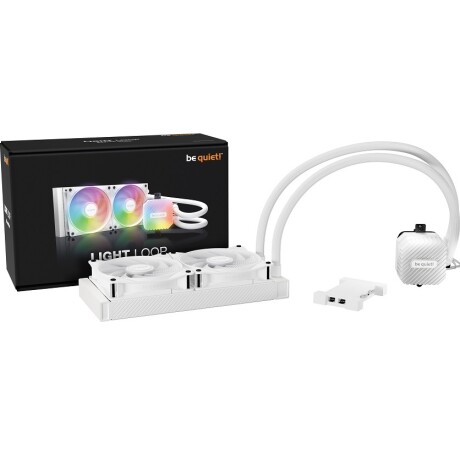 Water Cooler Be Quiet! Light Loop 240MM Blanco 001