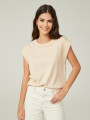 Remera Alisma Beige Claro