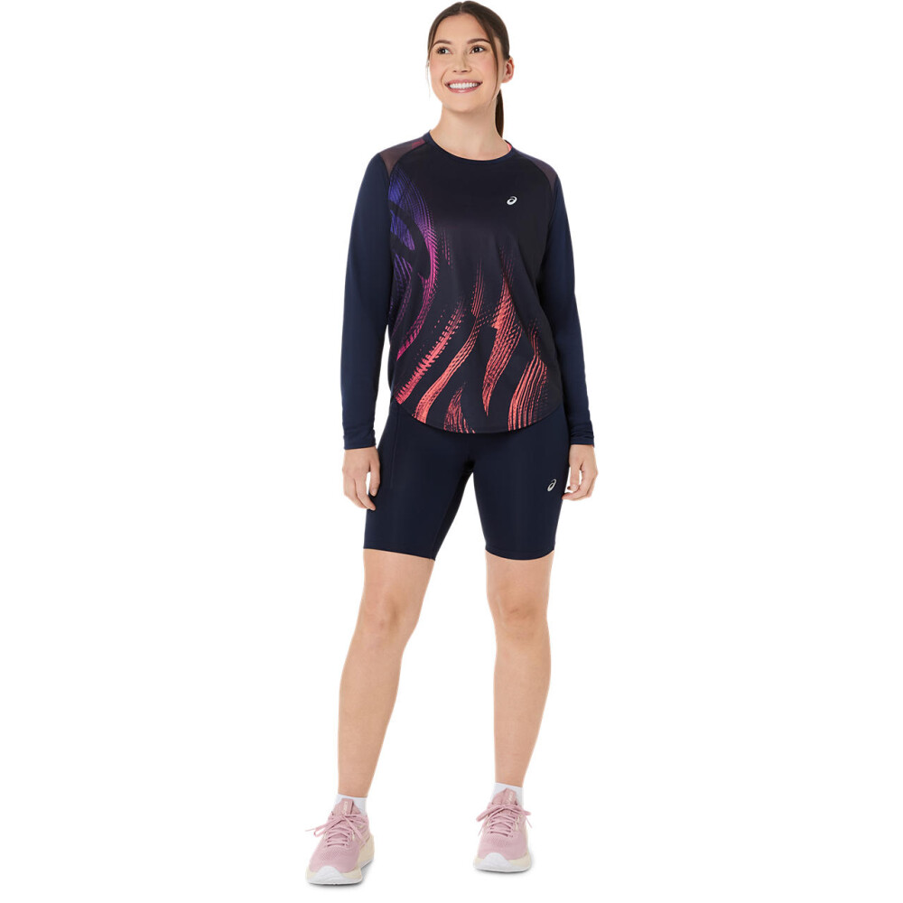 Bikers Running Road High Waist 8In Sprinter Mujer Midnight
