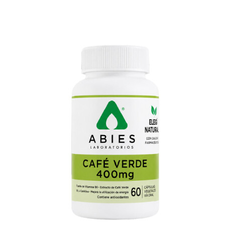 Café Verde 400mg 60 Cap ABIES Café Verde 400mg 60 Cap ABIES
