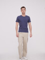 Remera Acke Azul Piedra