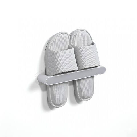 Barra Organizador Calzado Toallero Multifuncion Chico Variante Blanco Chico