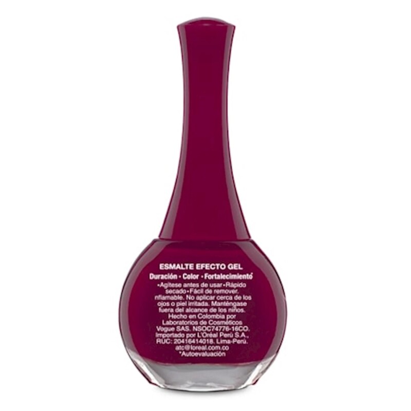 Esmalte Para Uñas Vogue Efecto Gel Tono Victoria 14Ml Esmalte Para Uñas Vogue Efecto Gel Tono Victoria 14Ml