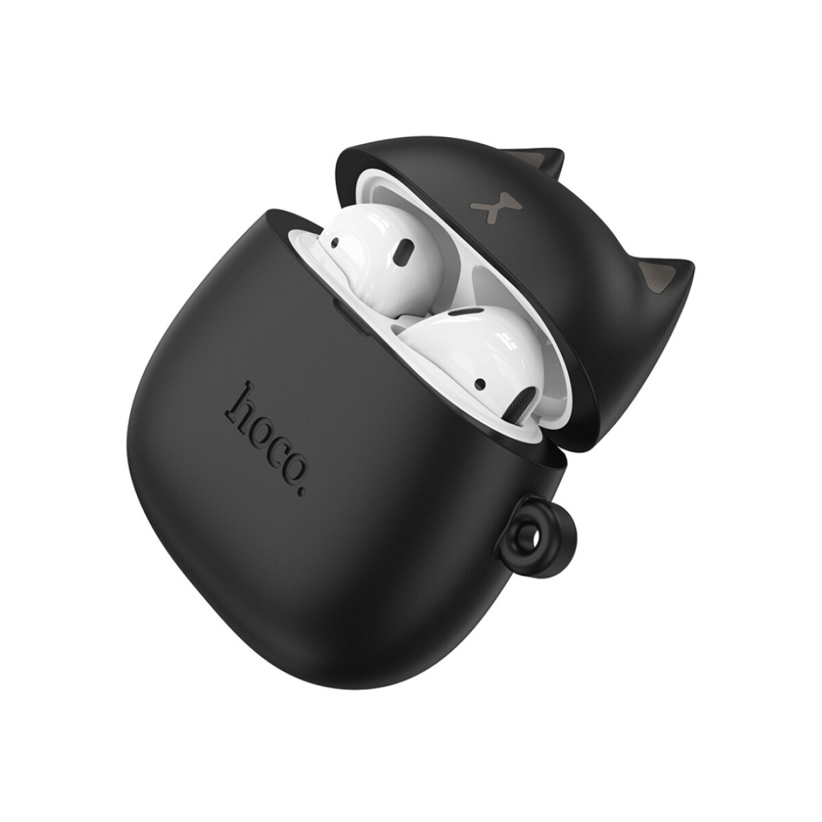 Auriculares In-ear Inalámbricos True Wireless Forma Gato - Diseño Gato Negro 