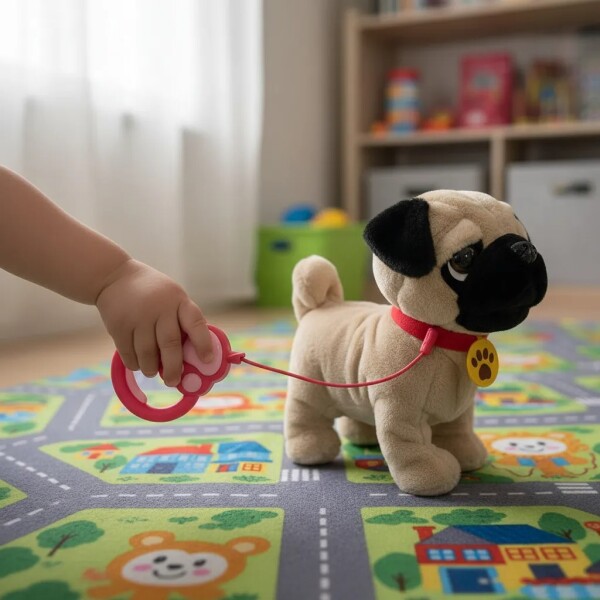 Perro cachorro interactivo mod. deluxe PUG