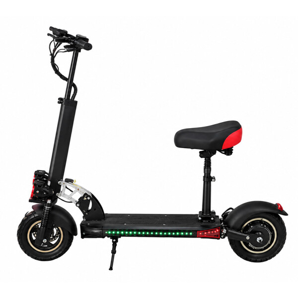 Monopatín Con Asiento Sgx2 10" 500w 120kg MONOPATIN LIKE PL SGX2 C/ASIENTO NEGRO