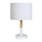 Lampara Portatil De Escritorio Led Nordica Florencia Blanco