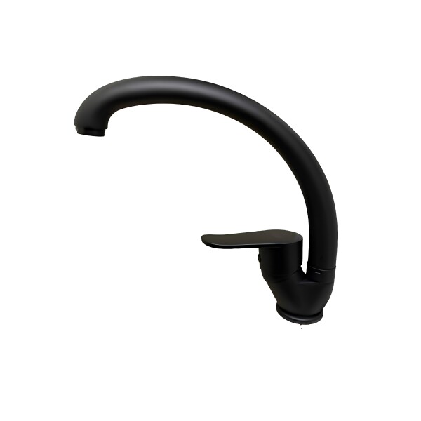 MONOCOMANDO COCINA MESA PICO ALTO NEGRO WICO Monocomando Cocina Mesa Pico Alto Negro Wico