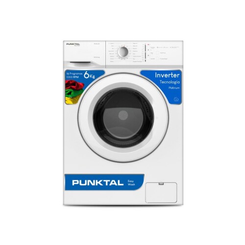Lavarropas PK-66 LAV - Carga Frontal Automatico 6kg - Blanco Lavarropas PK-66 LAV - Carga Frontal Automatico 6kg - Blanco
