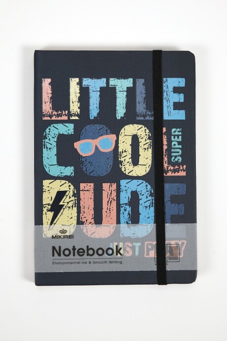 Cuaderno Frases 21x14,5cm, 96 Hojas Estampado 1