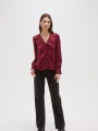 Camisa Senia Bordeaux