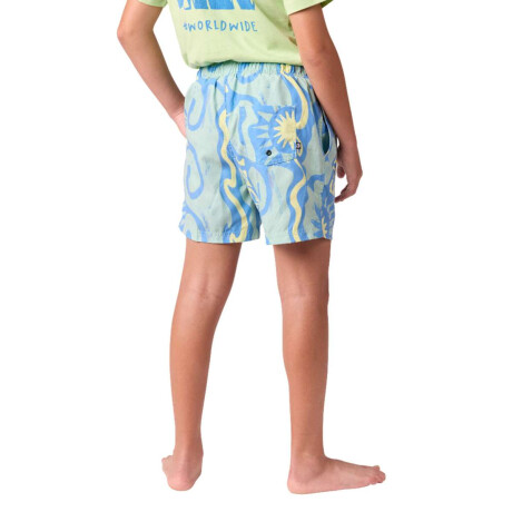 Voley Rusty Meleys Niño Verde