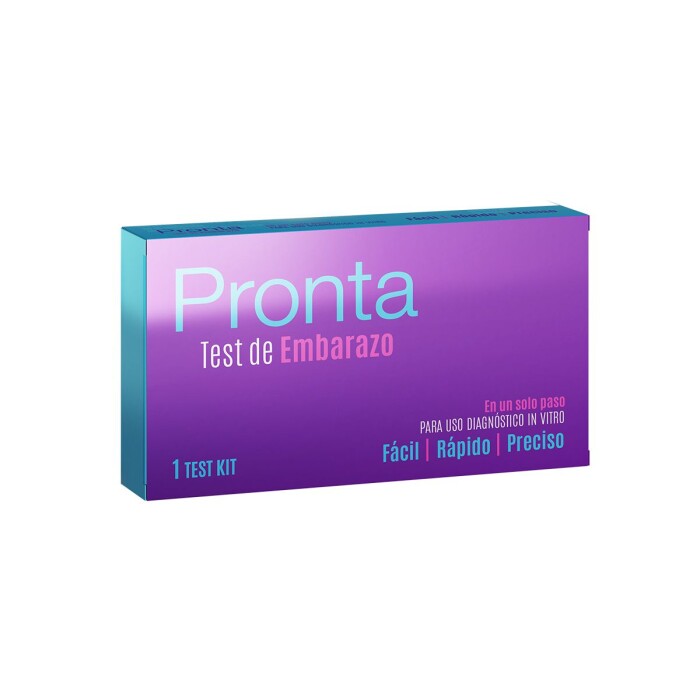 PRONTA TEST DE EMBARAZO CJ X 1 KIT única