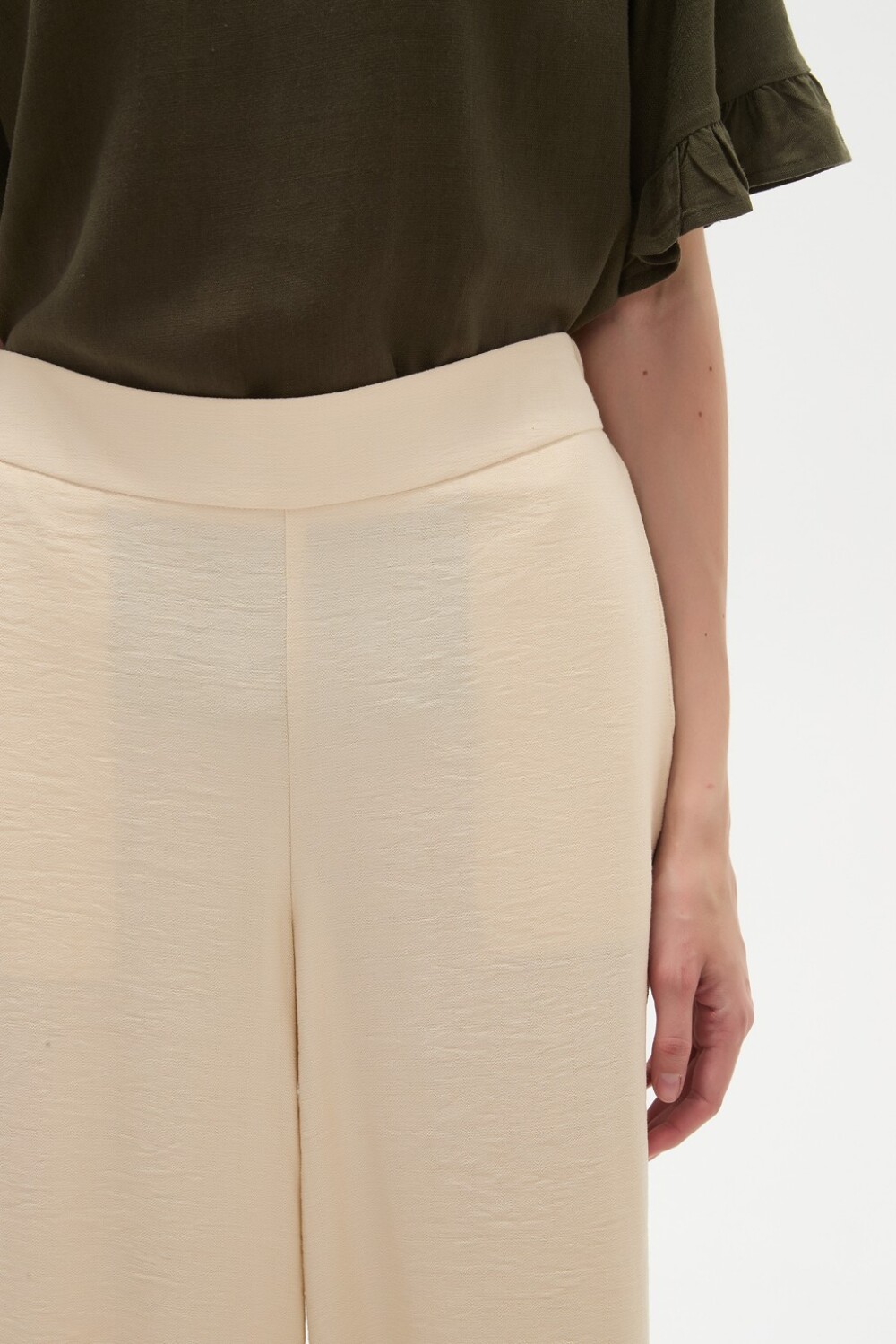 Pantalon Dilna Beige Claro