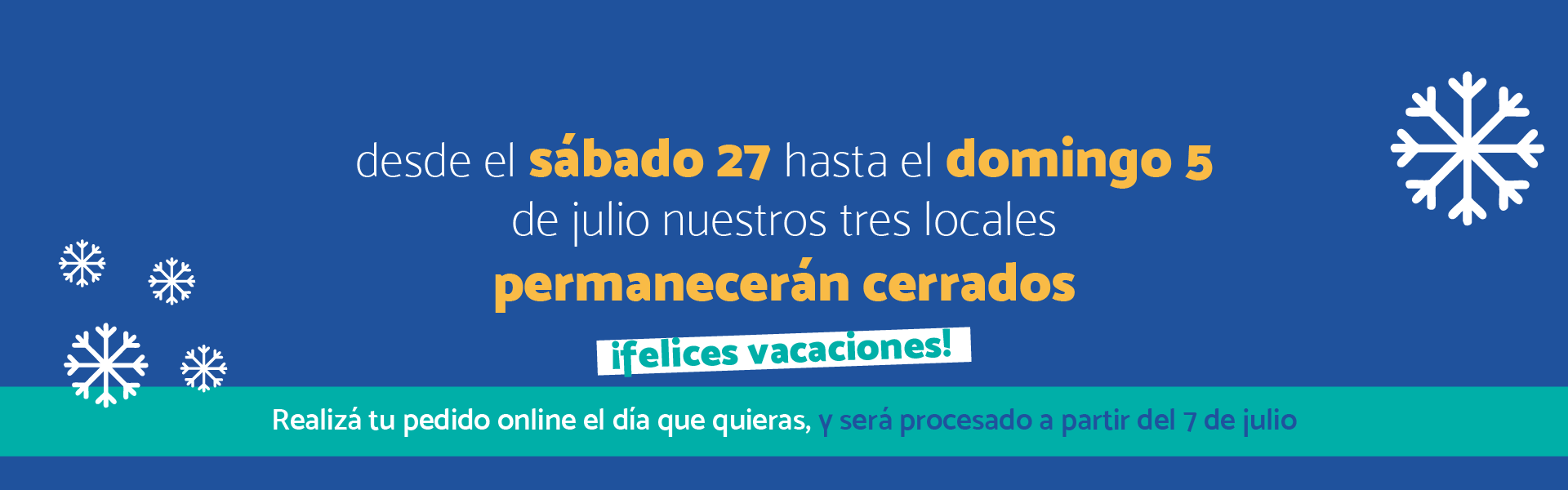 Vacaciones de Invierno