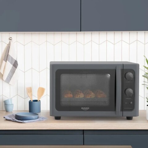 Horno Eléctrico Dako Supreme 44 litros Titanium