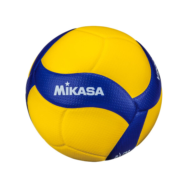 Pelota De Volley Oficial Mikasa V200W Synthetic Leather Volleyball China Amarilla y Azul