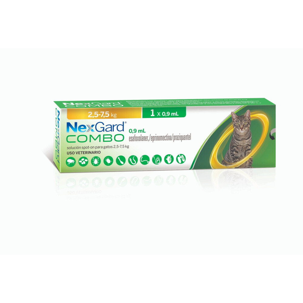 NEXGARD COMBO CAT 2,6-7,5 KG NEXGARD COMBO CAT 2,6-7,5 KG