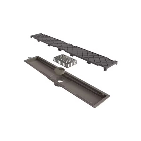 NOVII Receptaculo s/sifon tapa oculta 50cm salida centrada Novii Receptaculo S/sifon Tapa Oculta 50cm Salida Centrada