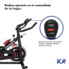 Bicicleta Fija Estática 18 kg para Spinning Cardio Fitness Bicicleta Fija Estática 18 kg para Spinning Cardio Fitness