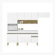 Juego Cocina Modular En Mdp Blanco Brillante