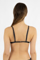 Triangulo rory print texturado Black lurex