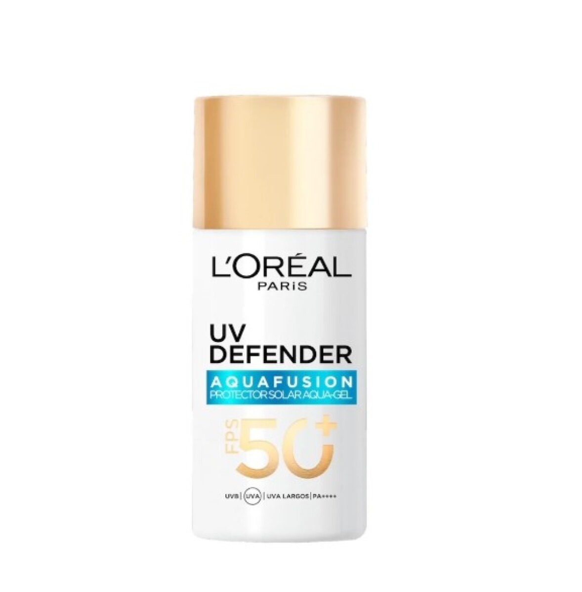 Uv Defender Aquafusion protector solar aqua-gel FPS50+ 