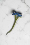 Pick flor 7x2 cm. - AZUL Pick flor 7x2 cm. - AZUL