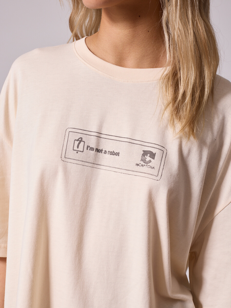 T-SHIRT TAMY DIXIE Crema