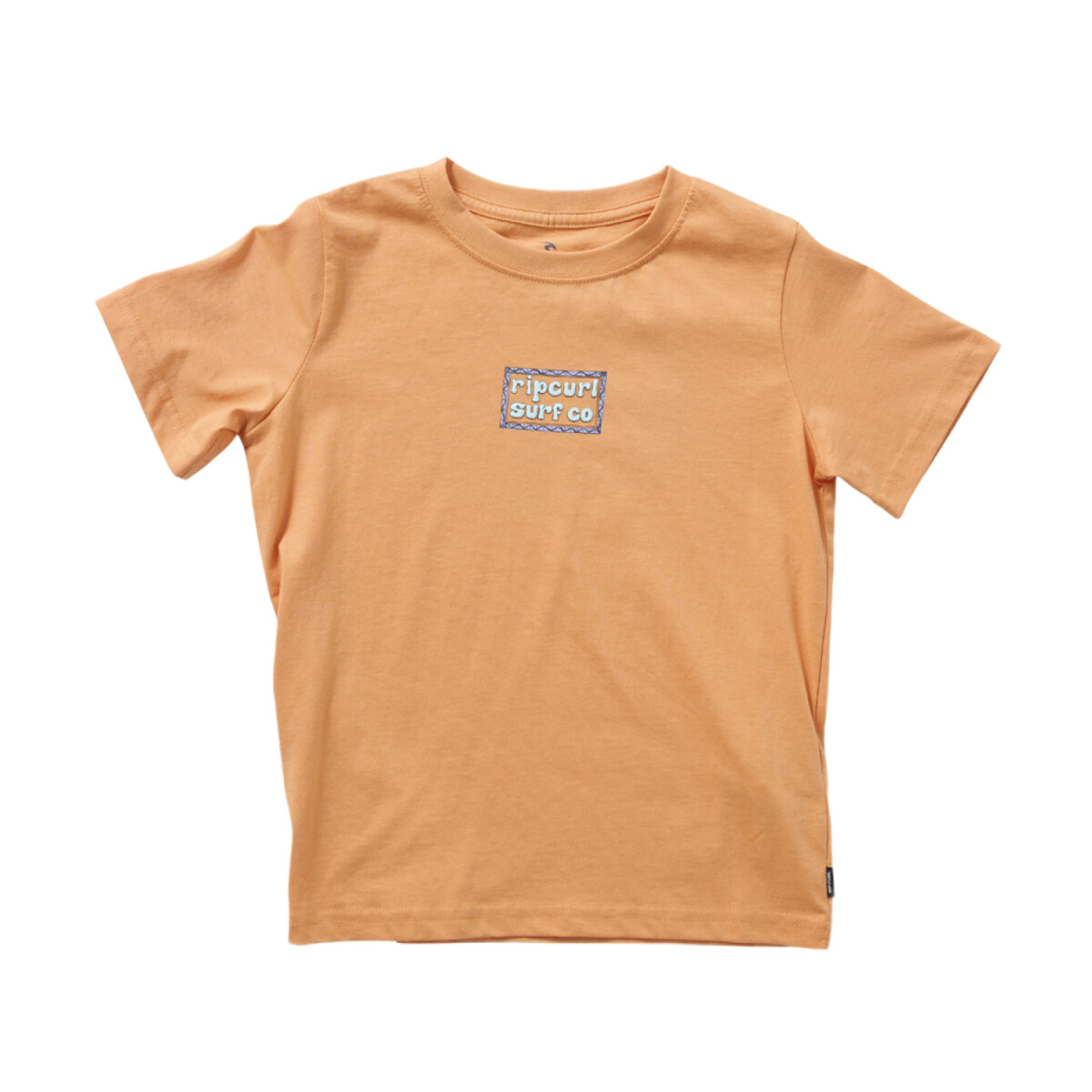 Remera Rip Curl Tube Town Scenic Tee Niño - Naranja 