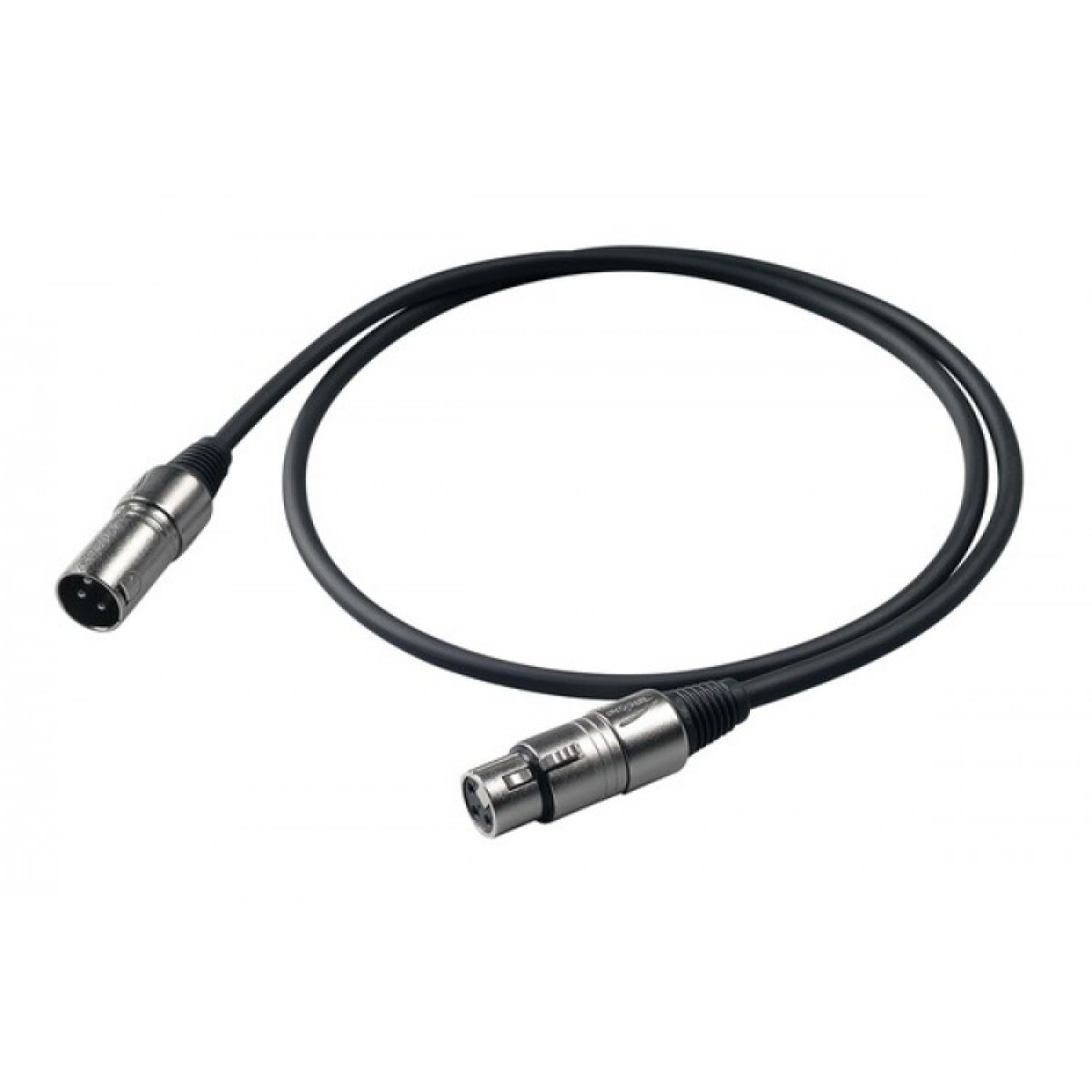 Cable Micrófono Proel Bulk250lu05 0.5mts Xlr- Xlr 