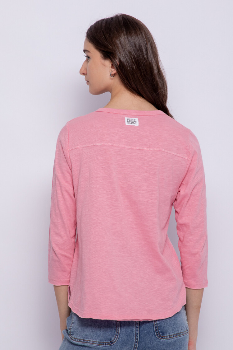 REMERA CALDAS Rosa Cuarzo