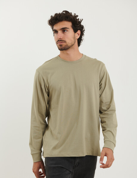 520682 T-SHIRT HARRINGTON LABEL Verde