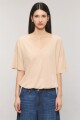 REMERA AIRY Latte
