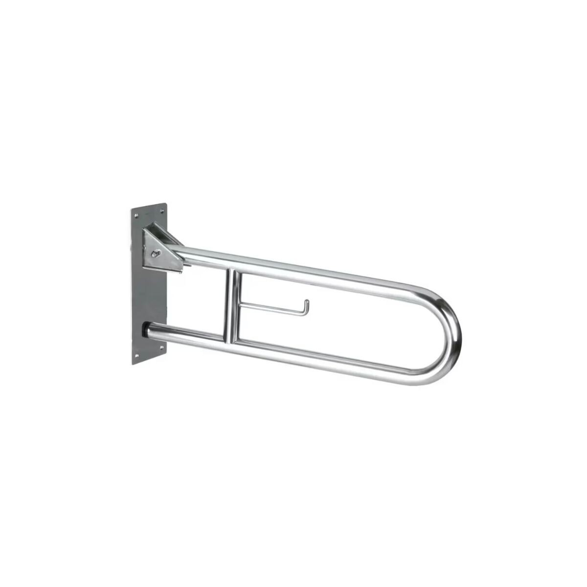 Barra Doble Articulada Para Discapacitados Acero Inox. 